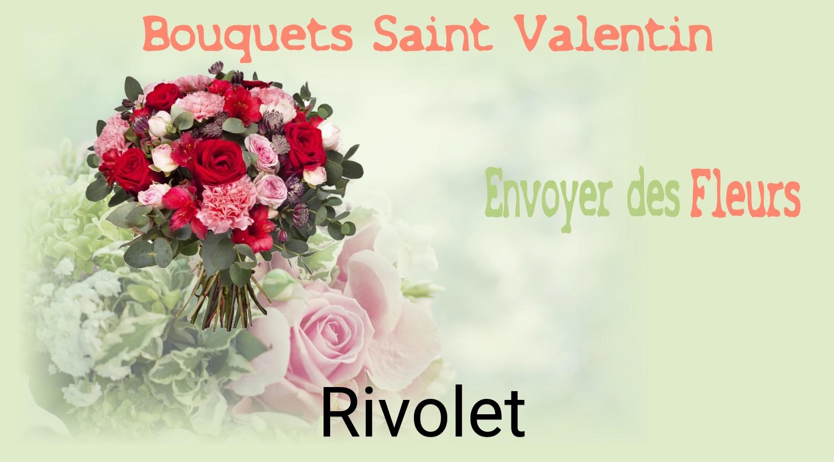 Roses de Saint-Valentin livrées à Rivolet